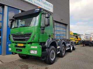 Iveco Stralis 2014 - 450 8x4 Steel 430.000 km kettingsyst 30 ton obrazek 2