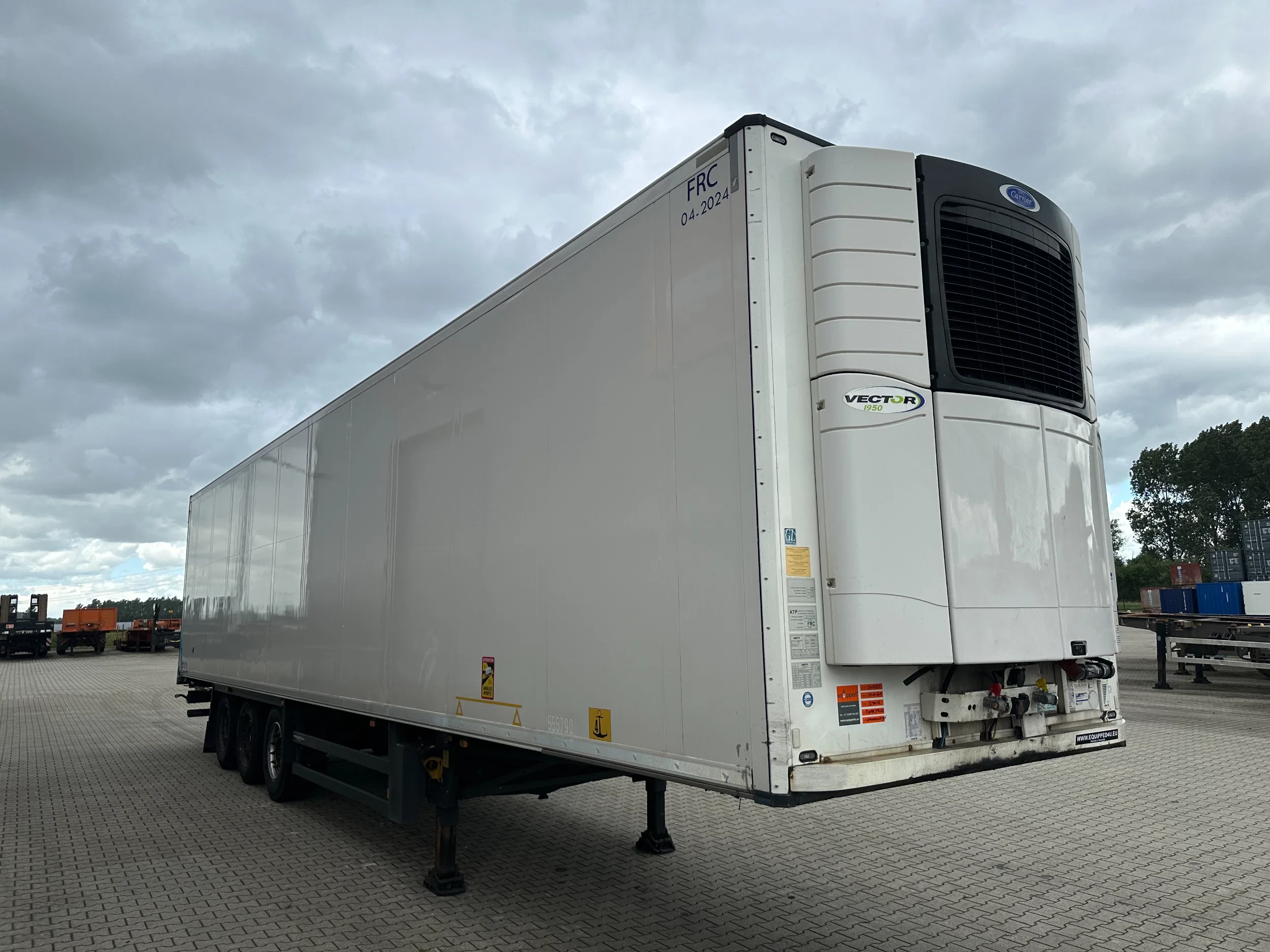 Schmitz Cargobull 2015 - DISCBRAKES / CARRIER VECTOR 1950 D/E / DISCBRAKES / NL-TRAILER изображение 12
