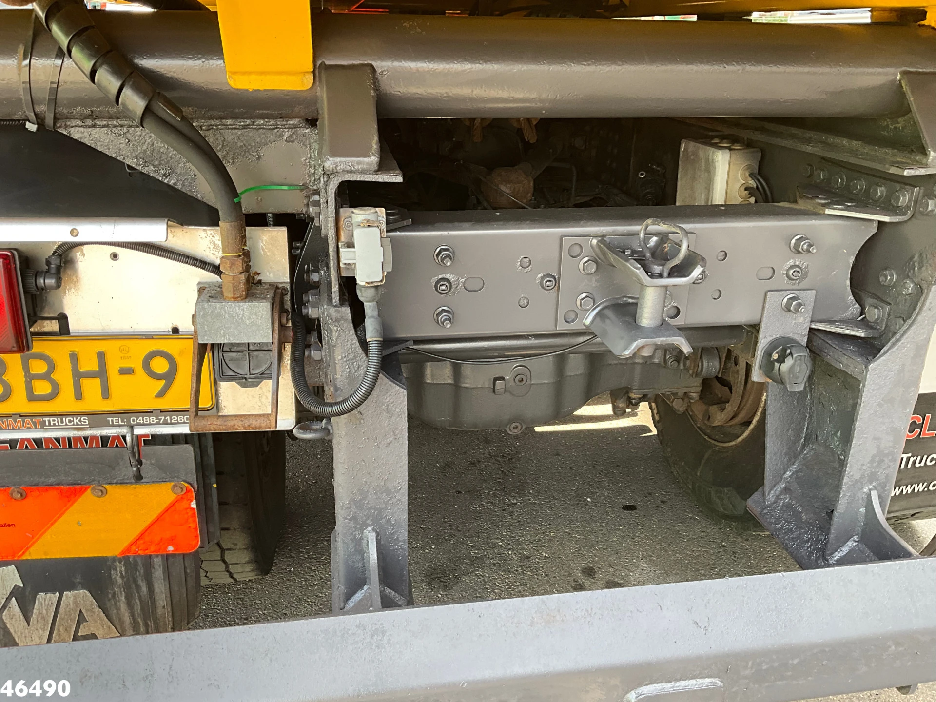 Volvo FMX 410 6x6 Full Steel Manual HMF 14 Tonmeter laadkraan 2012 afbeelding 7