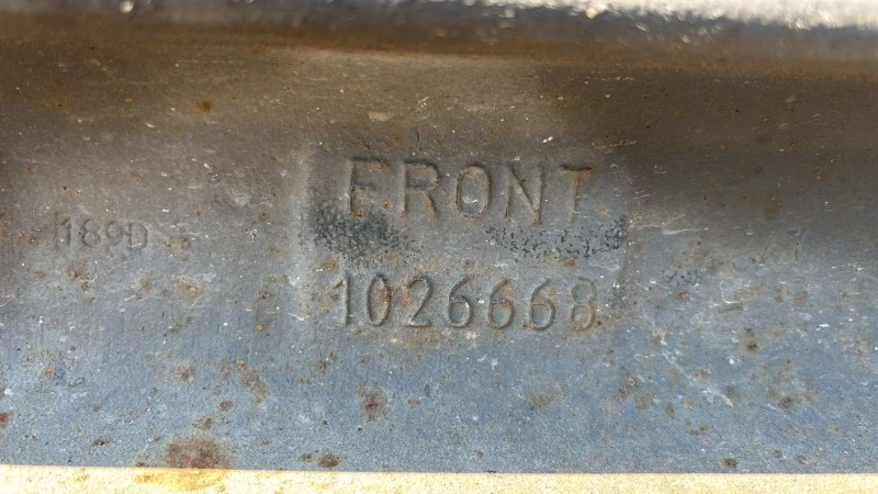 Renault 2017 - 7422120184 / 7423898142 FRONT AXLE obrázek 5