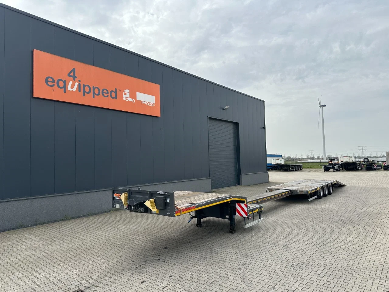 Kässbohrer 2022 - Lowbed / 6.00m extendable / hydraulic ramps / steering-axle / lift-axle afbeelding 61