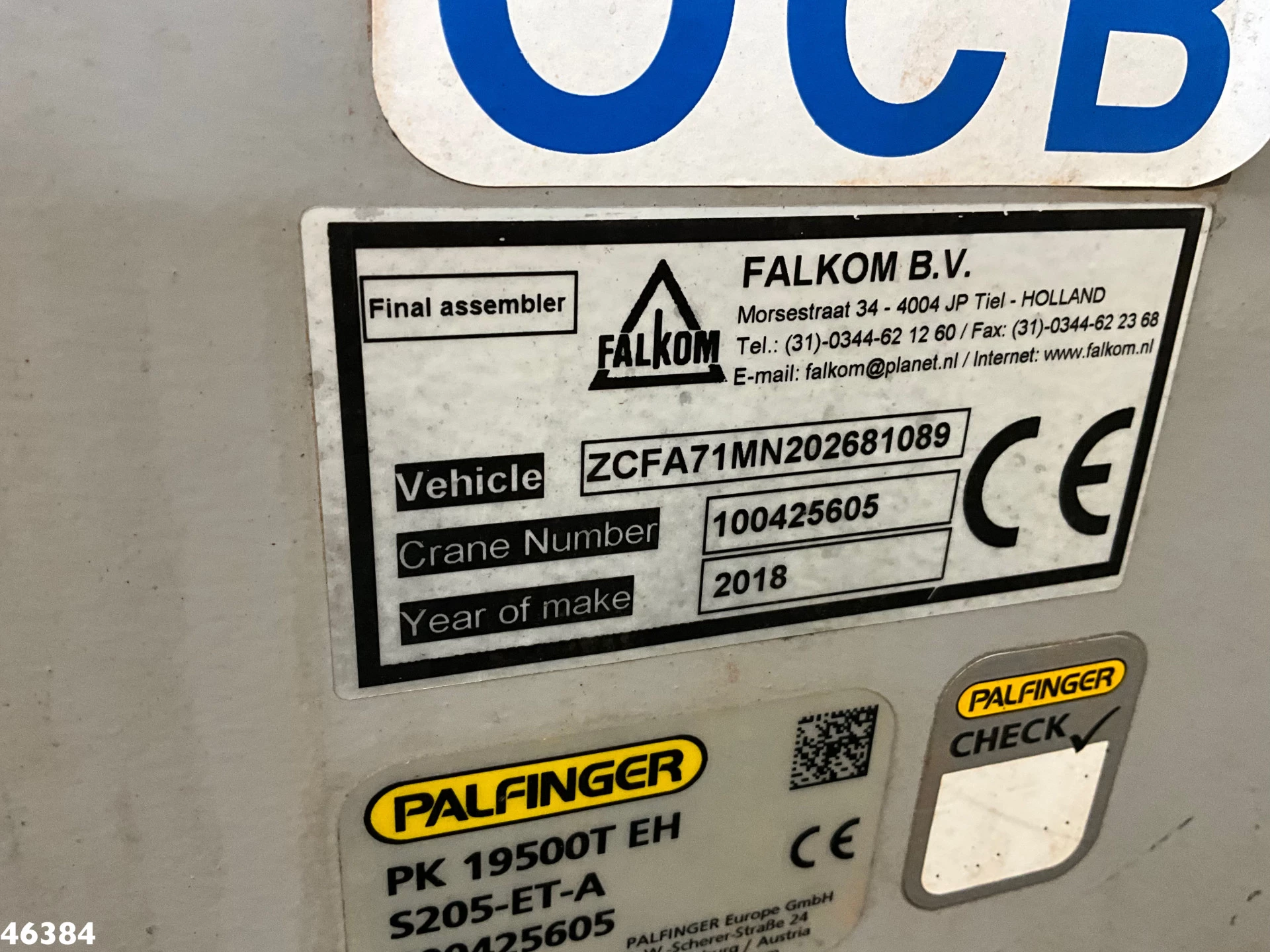 Iveco Eurocargo 2019 - ML160E32 Euro 6 Falkom Abschlepp + Palfinger 19 Tonmeter laadkraan Bild 38
