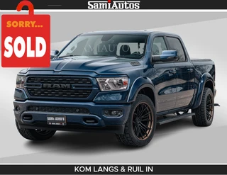 Dodge Ram Pick-Up 2024 - SPORT | 5.7 V8 4x4 HEMI | PANORAMA DAK | GROOTSCHERM 12 INCH | LPG | Patriot Blue te koop