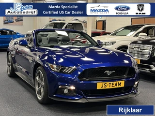 Ford Mustang 2016 - Convertible 5.0 V8 GT 422PK Automaat Custom Pack Brembo Liefhebbersauto! for sale