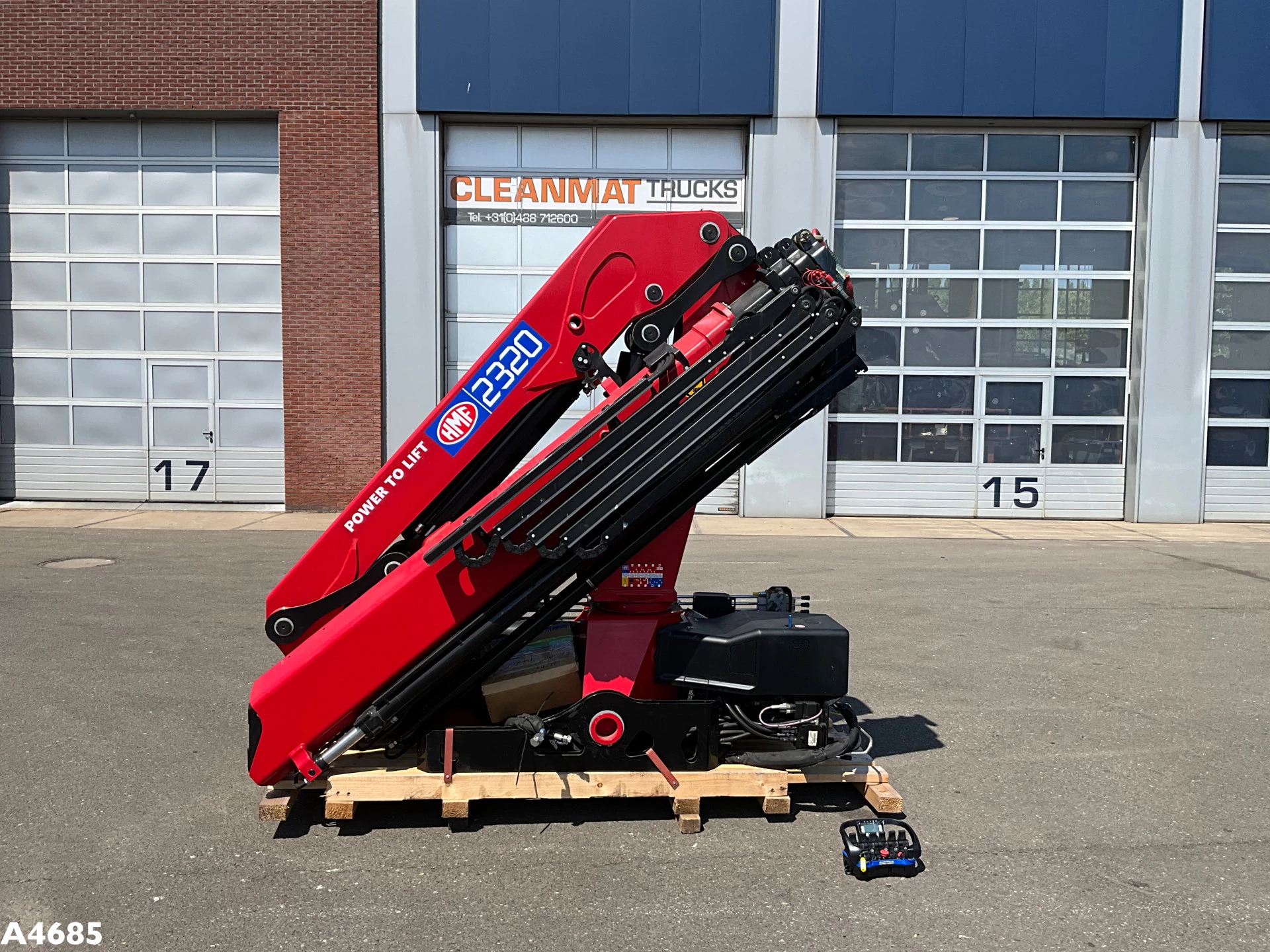 HMF 23 Tonmeter laadkraan NEW & UNUSED! 2022 afbeelding 2