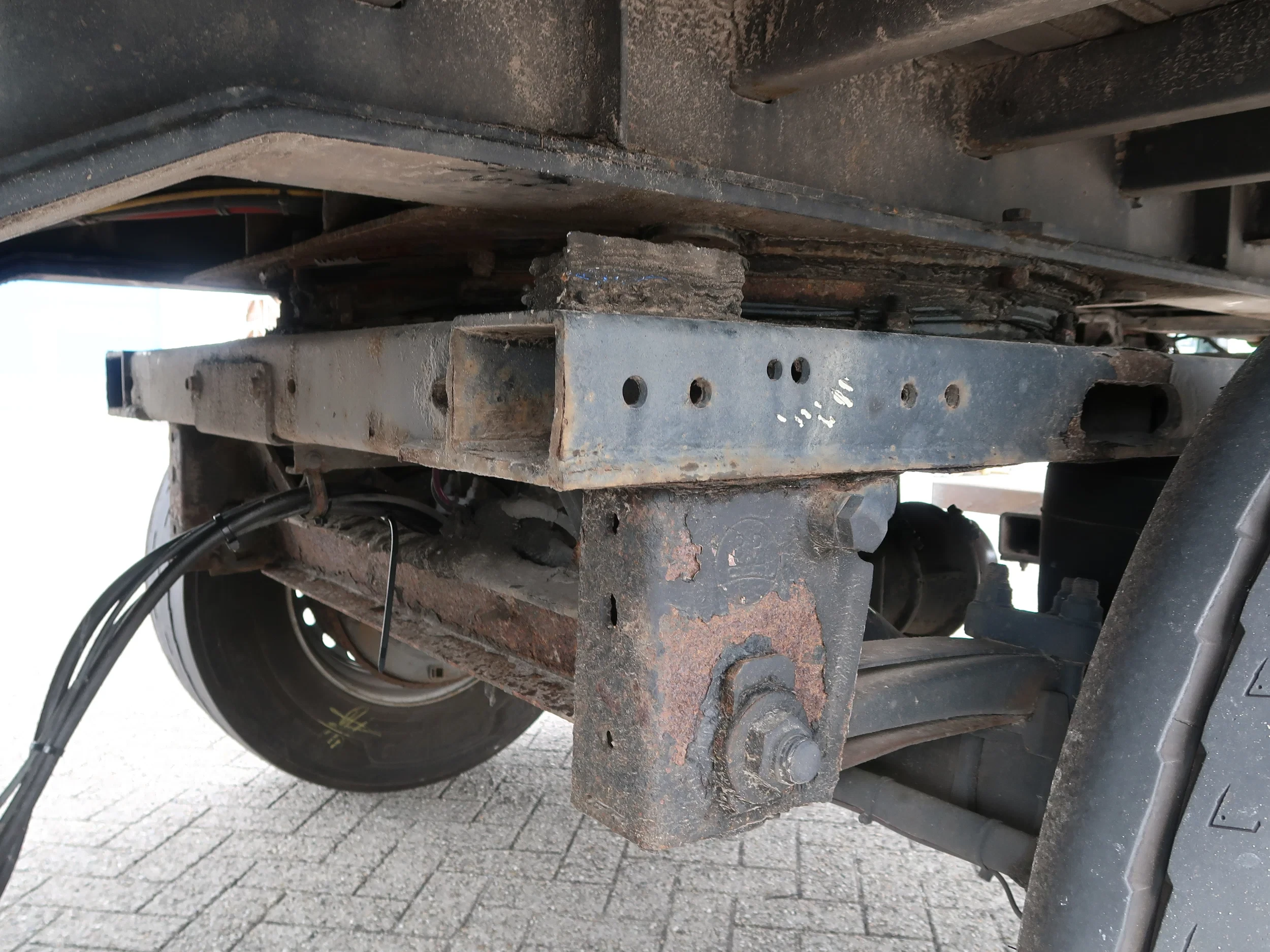 Pacton B3-001 2007 - O4, Lift & Lenkachse BPW, Staplerhalter, 4 Units, TUV, NL Trailer TOP! afbeelding 12