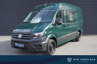 Volkswagen Crafter 2024 - 140pk L3H3/L2H2 Dubbele cabine 6 persoons Apple Carplay Trekhaak Camera Parkeersensoren Cruise control Stoelverwarming te koop