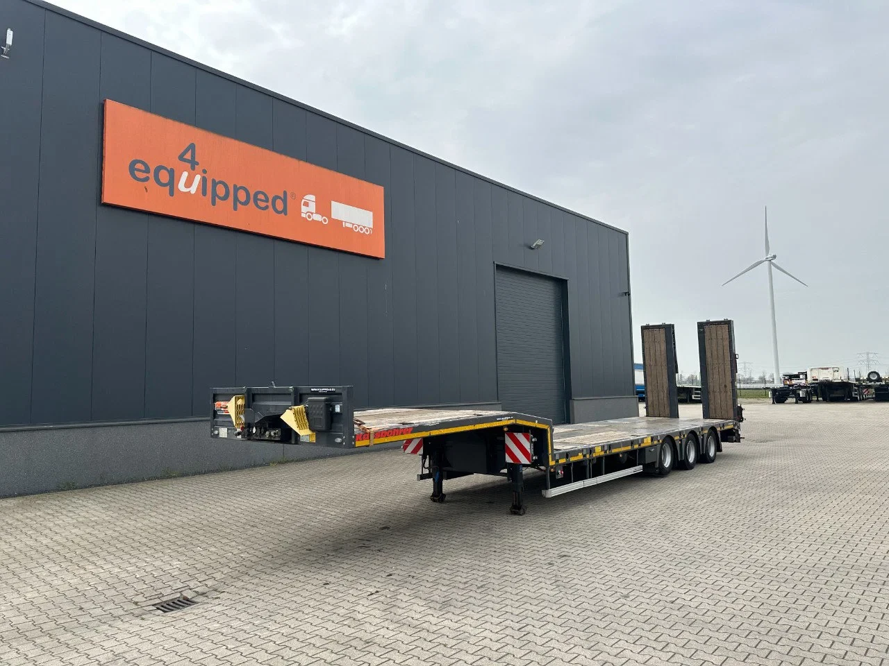 KAESSBOHRER 2022 - Lowbed / 6.00m extendable / hydraulic ramps / steering-axle / lift-axle obrázek 63