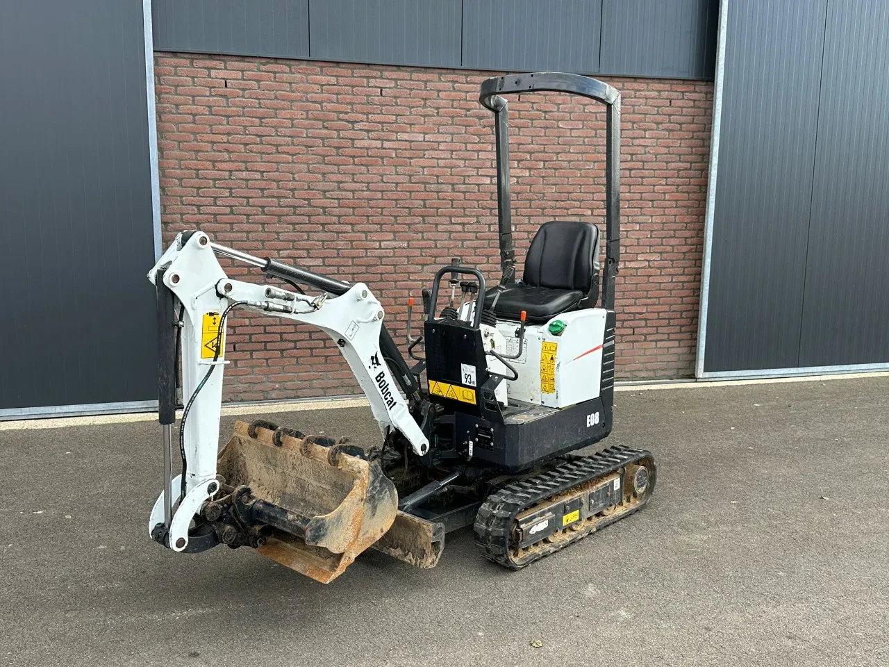 Bobcat 2008 - E08 minikraan afbeelding 7