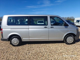 Volkswagen Transporter 2010 - Kombi 2.0 TDI L2H1 Trendline , Lang , euro 5 , Airco , 9 persoons ,2027 , Apk april 2027 , lage km. bild 7