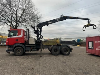 Scania R 2009 - R420 6X4 EURO 4 MANUAL/RETARDER/LOGLIFT afbeelding 1