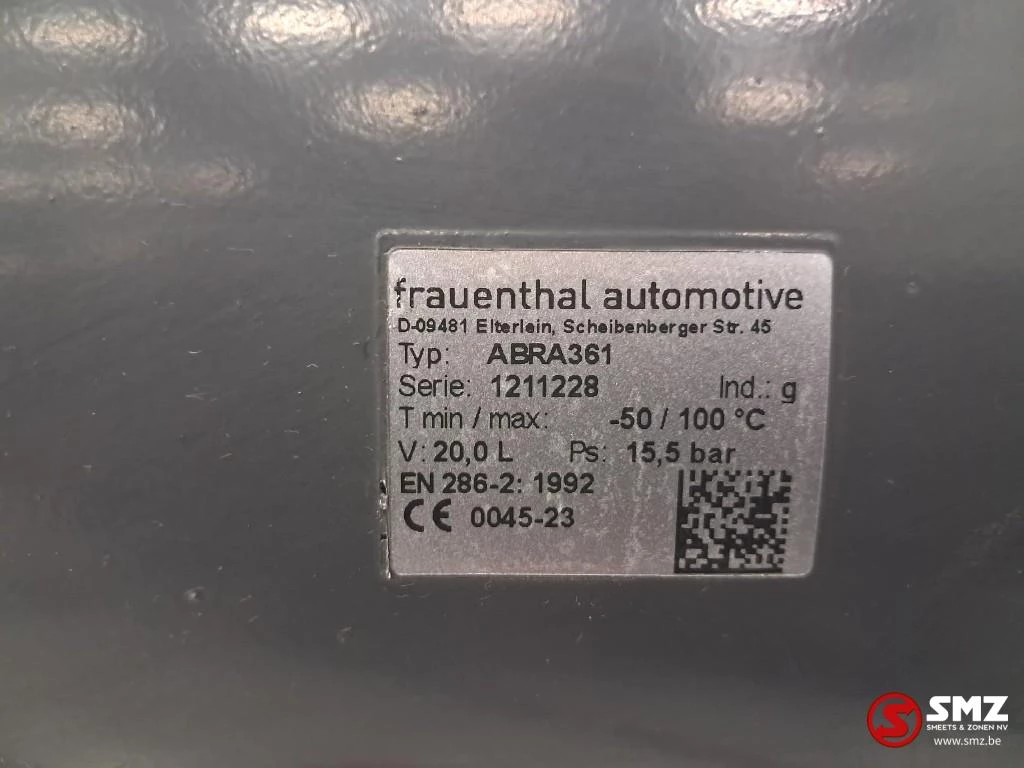 DAF 2023 - Occ Luchtketel 20L 15.5Bar DAF afbeelding 5