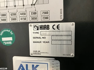 Ginaf X 3232 S Euro 5 Manual Hiab 28 Tonmeter laadkraan 2009 - N/A immagine 27