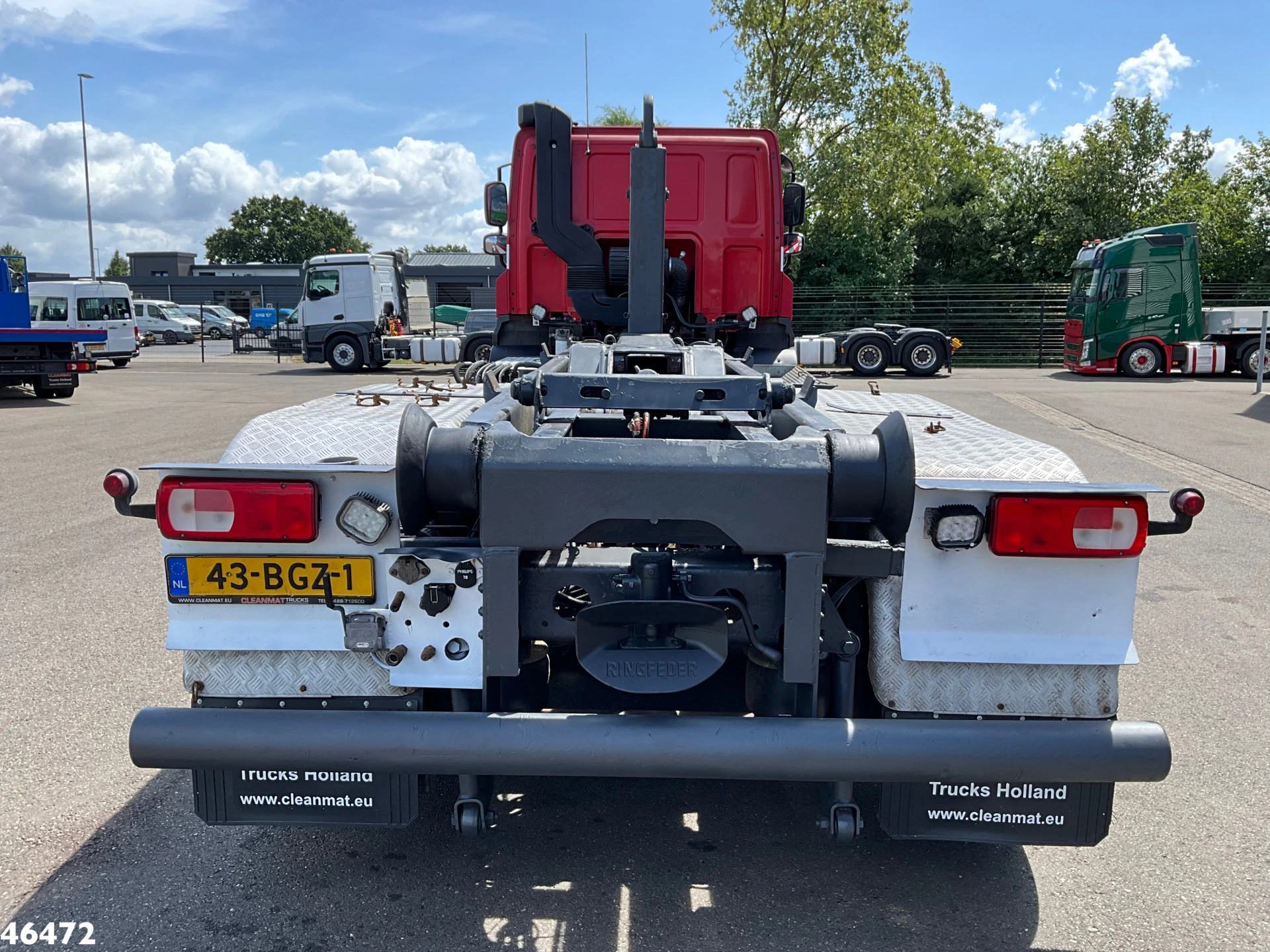 DAF FAS CF 460 Euro 6 VDL 25 Ton haakarmsysteem 2016 imagem 6
