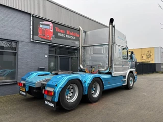 Scania T 1995 - T143-420 V8 Torpedo 6x2 V8 steel/air retarder manual special interior obrazek 3
