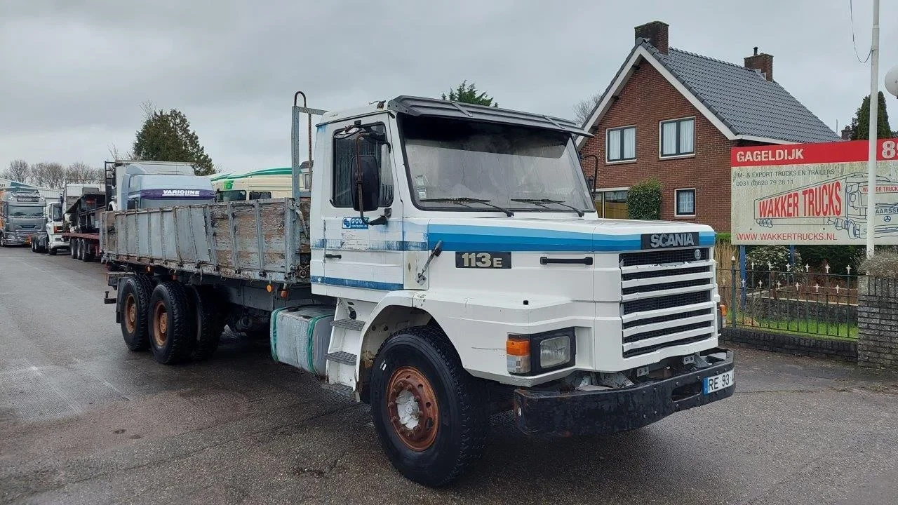 Scania 113 1989 - T113-320 6X4 Kipper Steel Spring image 2