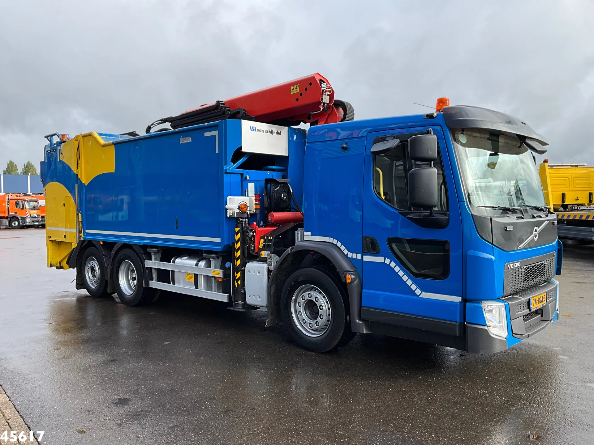 Volvo FE 280 Euro 6 Palfinger 23 Tonmeter laadkraan Just 128.427 km! 2015 afbeelding 6