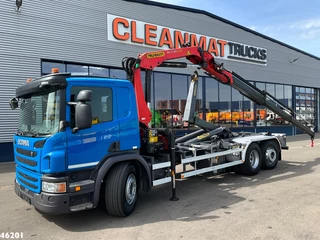 Scania P 2017 - 360 Euro 6 Retarder Palfinger 17 Tonmeter laadkraan te koop
