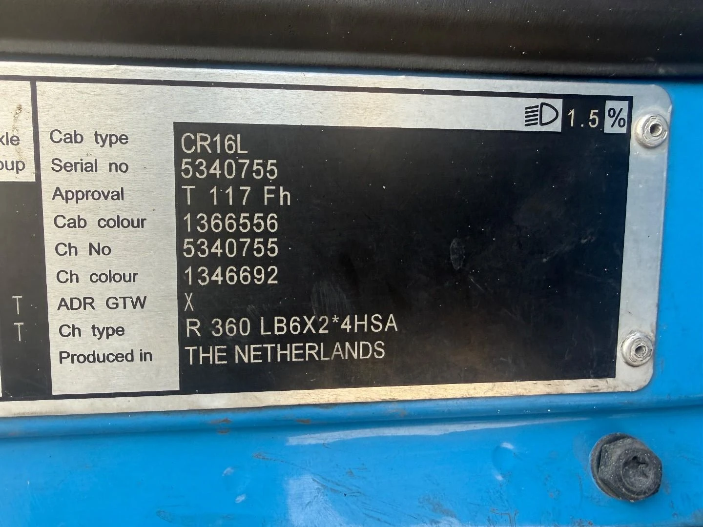 Scania R 2015 - R360 6X2 afbeelding 32