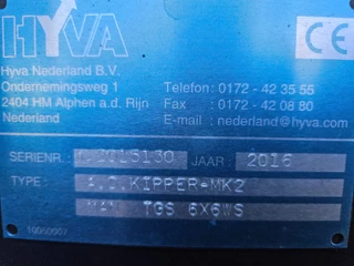 MAN TGS 2016 - 33.440 6x6 HYVA Hydraulische kleppen imagen 22