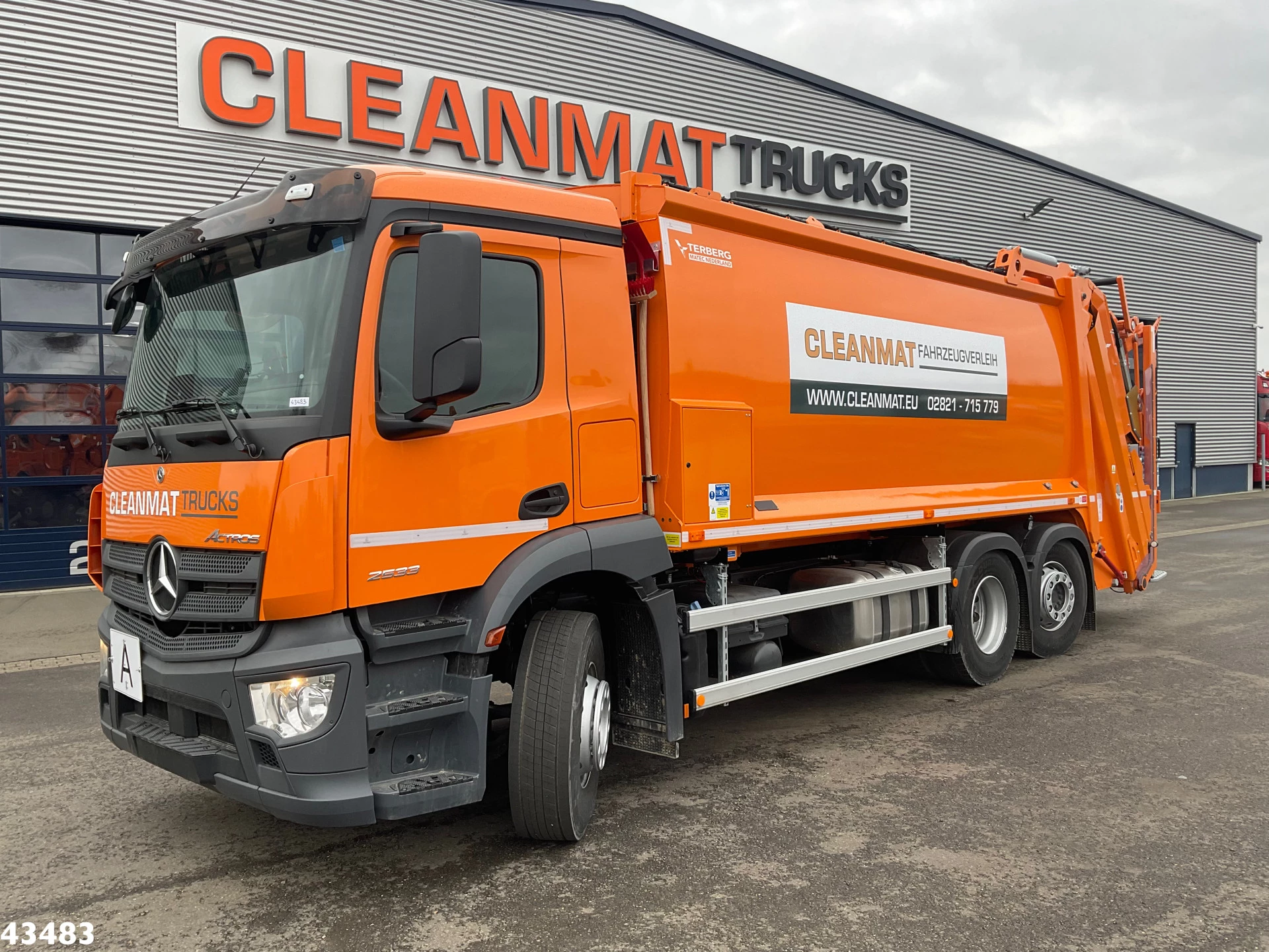 Mercedes-Benz Actros 2024 - 2533 Terberg RosRoca 23m³ afbeelding 1