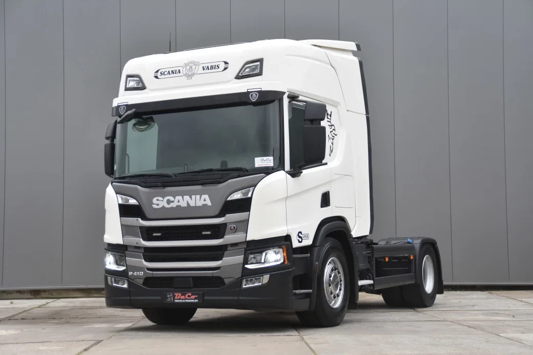 Scania P 2019 - P410 NGS 4x2NB - NEW TACHO - EURO 6 D - RETARDER - 566 TKM - FULL AIR/4 POINT REAR - PARK. AIRCO - ADR AT - BED - LED LIGHTS - afbeelding 1