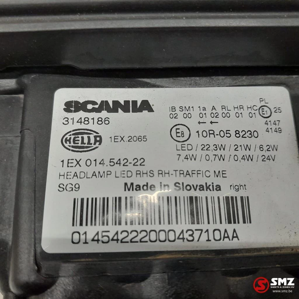 Scania - Occ LED koplamp rechts Scania obrázek 5