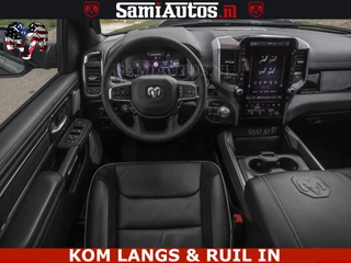 Dodge Ram Pick-Up 2024 - NIGHT PREMIUM | 426PK | STRIPING | LUCHTVERING | HUD | PANO | 360 CAM | Full Option | LIMITED WHEELS | De Meest Luxe in zijn Klasse | immagine 50