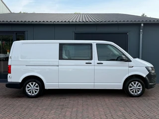 Volkswagen Transporter 2017 - 2.0 TDI L2 Airco Dubbel Cabine 102PK Trekhaak 1e Eigenaar NAP Euro 6 afbeelding 2 miniatuur