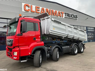 MAN TGS 2018 - 35.500 8x4 Full Steel Meiller 16m³ Kipper te koop
