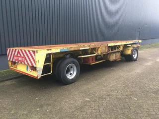 EKW N/A 1980 - 2 As Vrachtwagen Aanhangwagen Open - Uitschuifbaar: 4 mtr, LLG-56-Z - 40 km bild 3