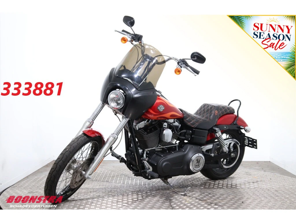 Harley-Davidson FXDWG Dyna Wide Glide 2013 - Vance Hines 9.918 Mijl! zdjęcie 1
