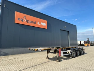Van Hool 2011 - 20FT/30FT ADR CHASSIS / empty weight: 3.500kg / discbrakes / 2x liftaxle / NL-chassis / ADR+APK: 09-2027 na sprzedaż