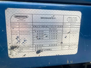 Broshuis N/A 2012 - 3-AUD-44 | 10280KG EMTY !!!!! | AIR-SUSPENSION | 2400 MM EXTENDABLE | imagen 20