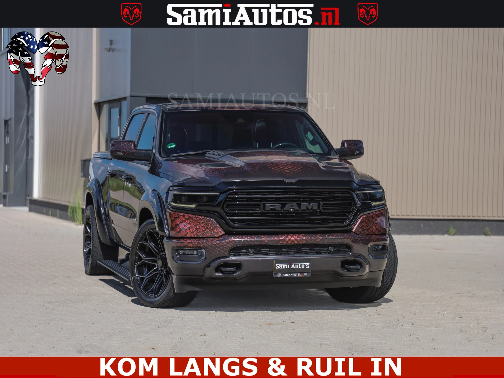 Dodge Ram Pick-Up 2023 - COBRA HULK PACK | 5.7 V8 402 PK | LIMITED EDITION | HUD | LUCHTVERING | BOM VOL | zdjęcie 13