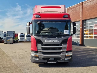 Scania G 2018 - 6x2*4 BDF - Retarder - Loadlift - Full air - Steering axle + Trailer & Boxes afbeelding 2 miniatuur
