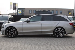 Mercedes-Benz C-Class 2019 - Estate 160 AUT9 AMG NIGHT PAKKET PANORAMADAK 360-CAMERA 19'' NL AUTO imagem 7