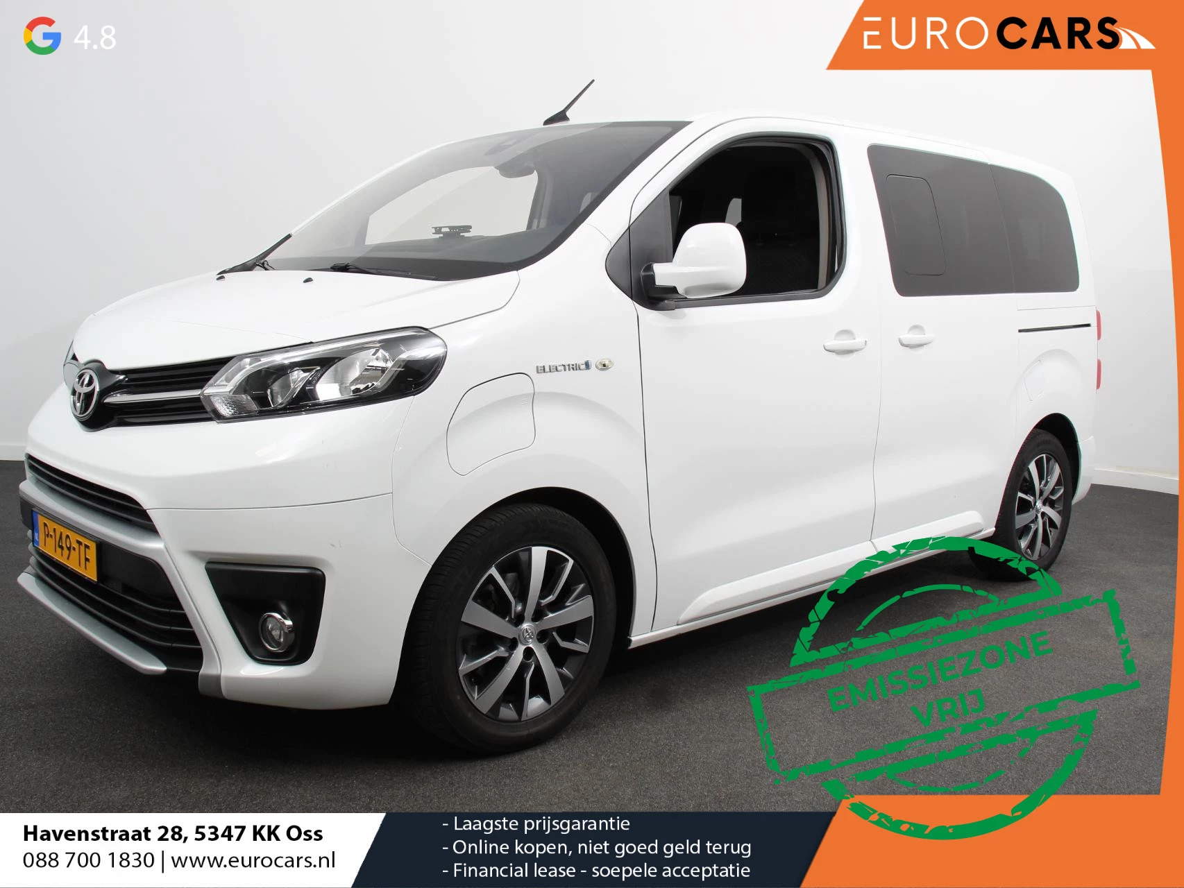 Toyota ProAce 2022 - Electric Verso Luxury L2 8persoons PERSONENBUS obrázek 1