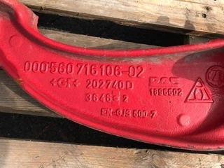 DAF N/A - 1896602-1883825 LUCHTGEVEERD JUK RECHTS CF/XF EURO 6 (MORE PIECES IN STOCK) immagine 2