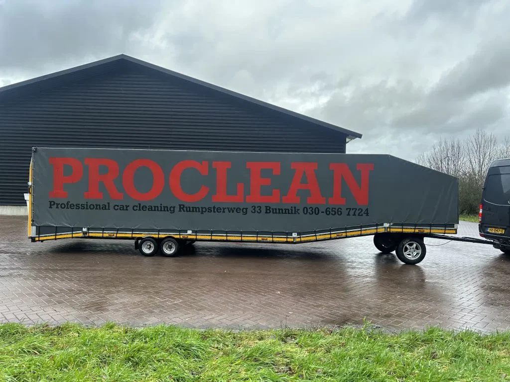 BAVECO 1993 - Schamel aanhangwagen luchtgeremd 4.6 ton Veldhuizen afbeelding 2