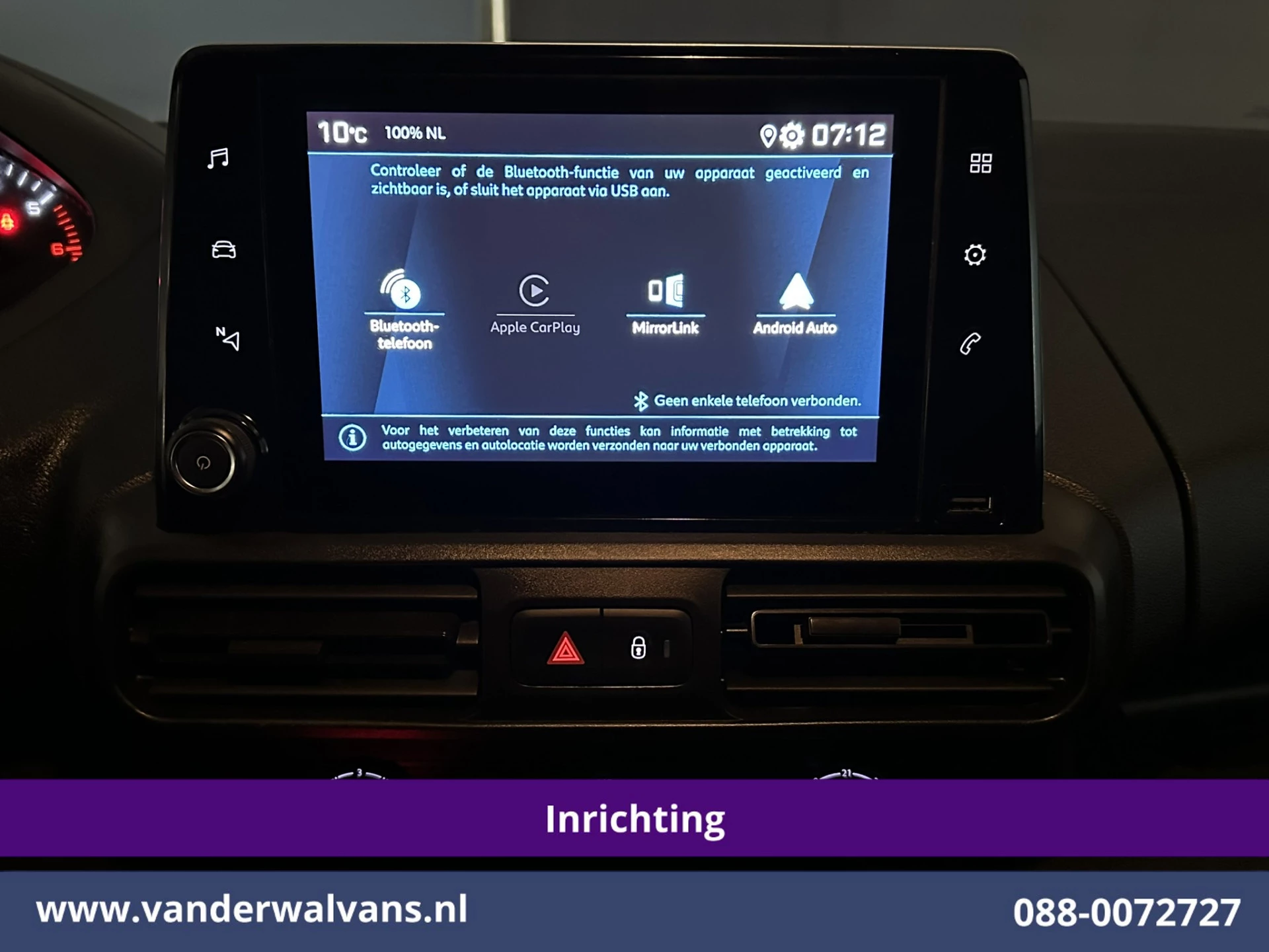 Peugeot Partner 2020 - 1.5 BlueHDI 102pk L1H1 inrichting Omvormer Euro6 Airco | Trekhaak | Apple Carplay | Cruisecontrol obrázek 12