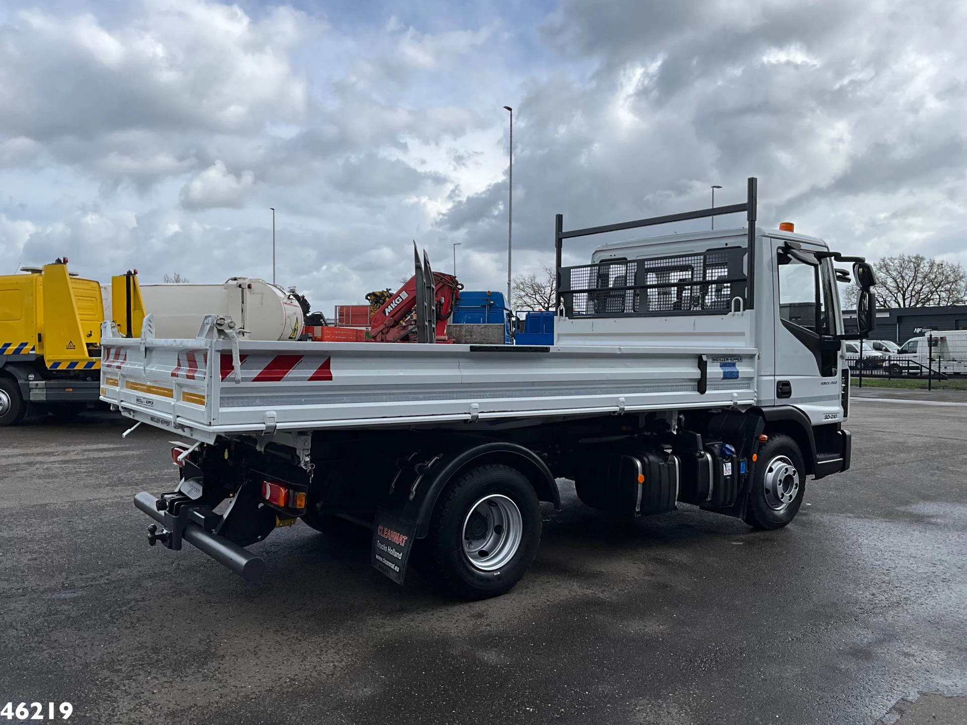 Iveco Eurocargo 2024 - ML80E21K Meiller 4m³ kipper Just 14.241 km! imagem 7