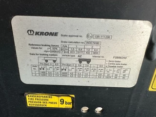 Krone N/A 2019 - AZ18 MAXI / BPW / Scheibebremsen / NL-Anhanger / 4x vorhanden imagen 27