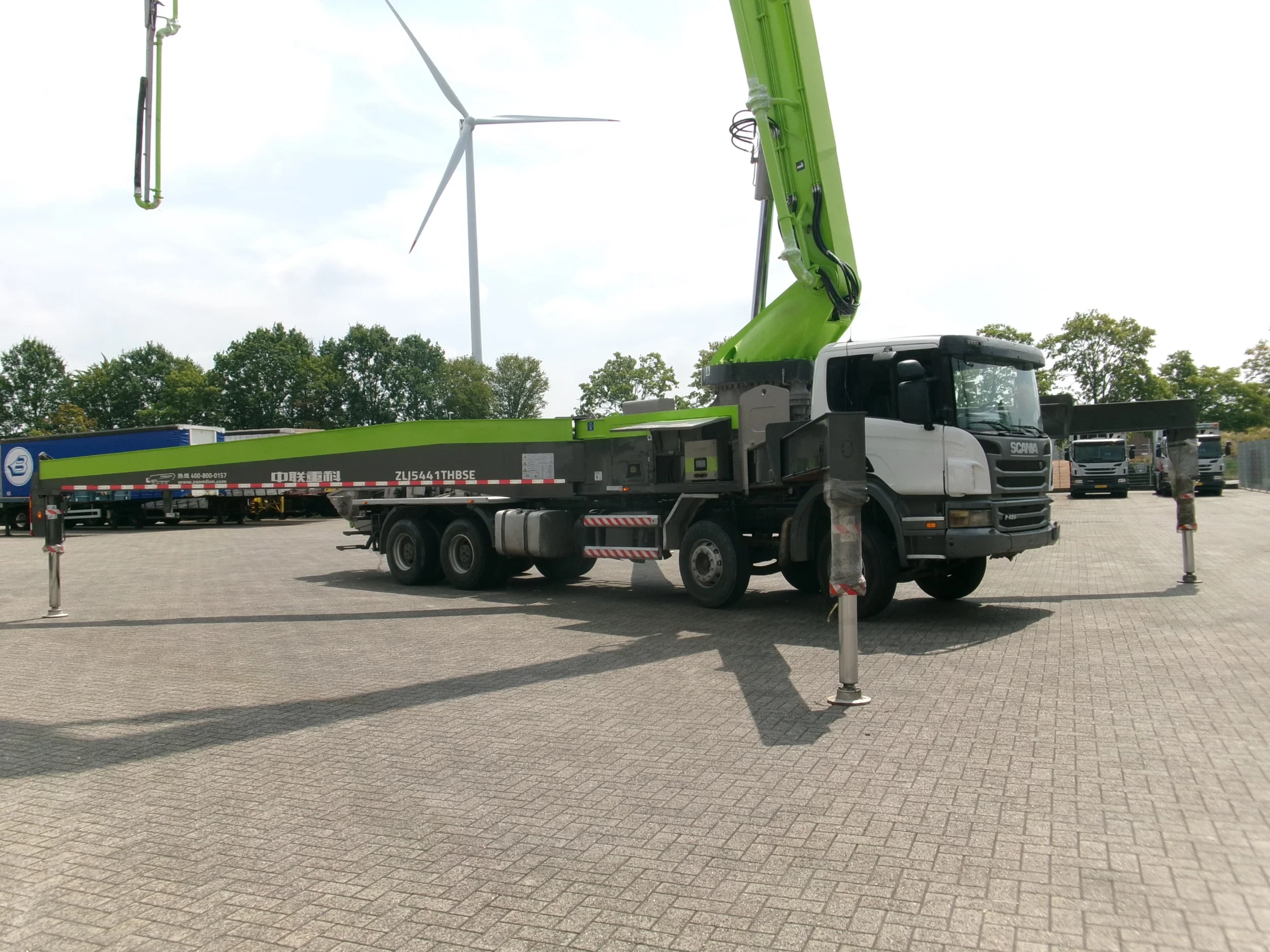 Scania P 2021 - P420 8X4 ZOOMLION 54MTR afbeelding 6