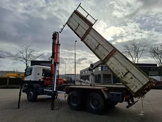 Scania P 2007 - P380 / 6X4 / 2X BIG AXLE / FULL-STEEL / DRUM BRAKES / TEREX TLC 125.2 CRANE / AIRCO / MANUAL / EURO-4 / 2007 zdjecie 5