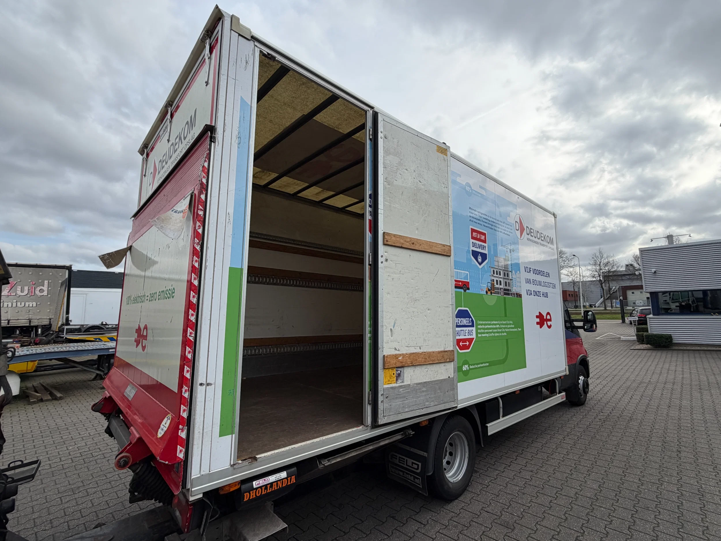 Iveco Daily 2017 - 70 150 Volledig Elektrisch/DEFECT! Gesloten Opbouw + Laadklep obrázek 10