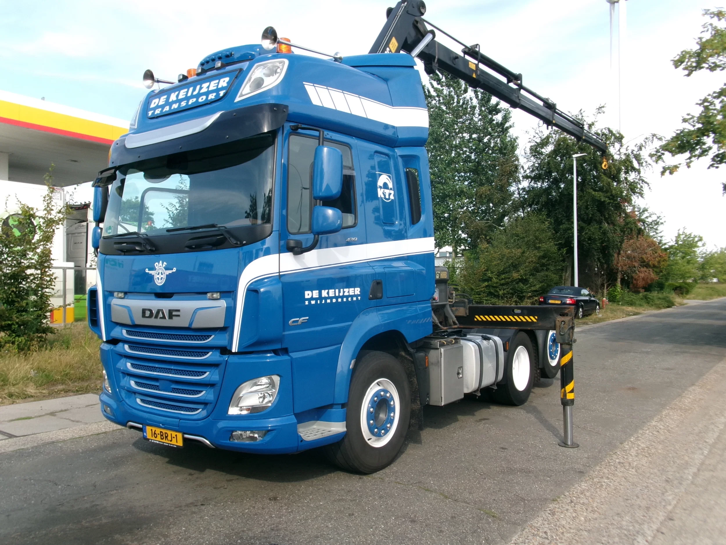 DAF CF 430 2021 - 13 LTR + HIAB 200 APK 05-27 afbeelding 1