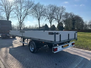 Bunk N/A 2014 - BE oplegger vlak met luiken 7 ton obrazek 7