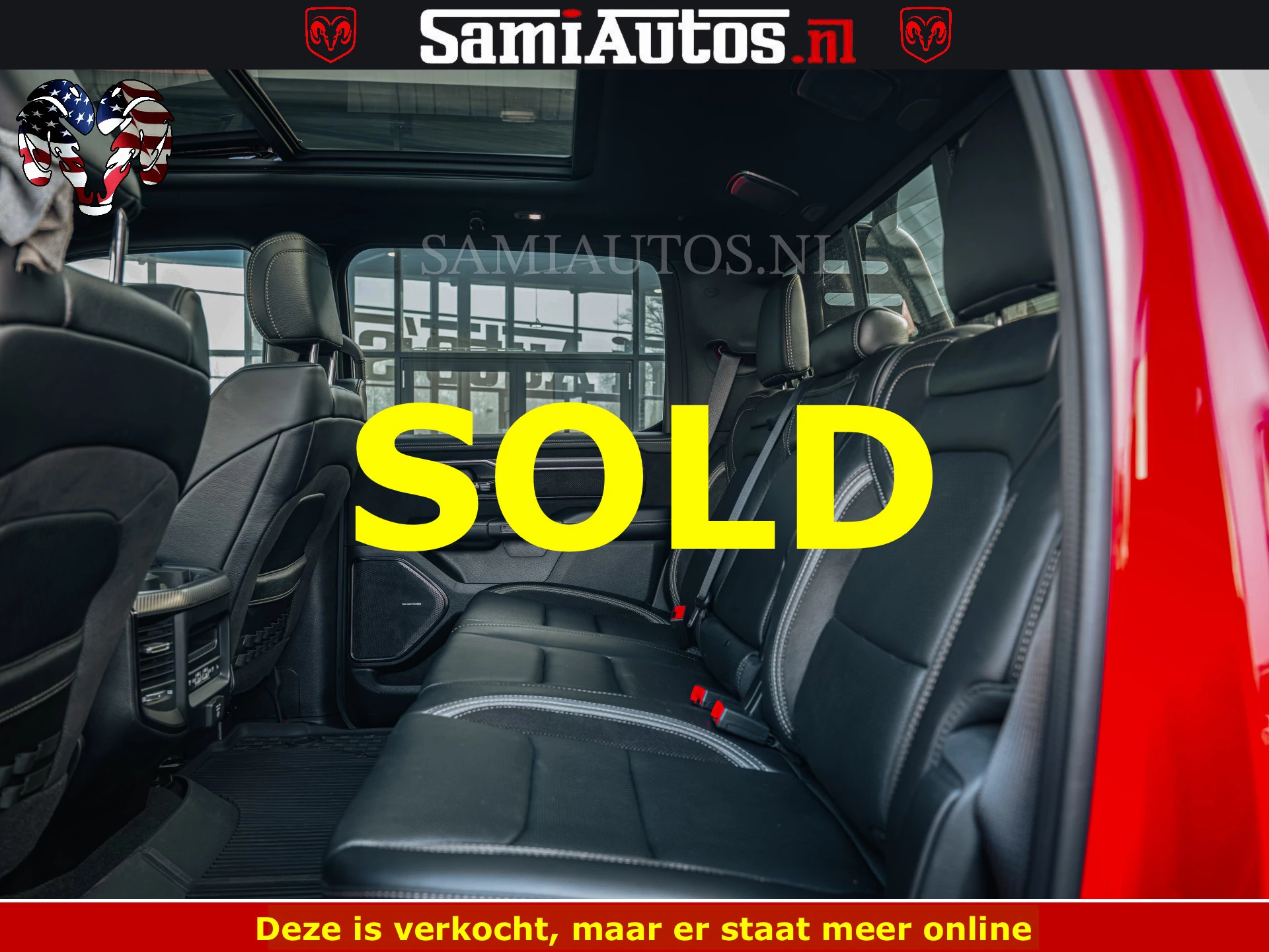 Dodge Ram Pick-Up 2023 - TRX HELLCAT | 6.2 V8 702PK | FLAME RED | BOM VOL | CARBON | RAMBAR | HUD | LPG | BEAD-LOCK WHEELS | immagine 30