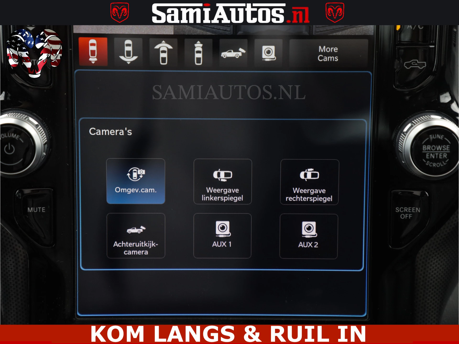 Dodge Ram Pick-Up 2024 - LIMITED HULK | 5.7 V8 402PK HEMI | RAM VOL | HUD | LUCHTVERING | PANO | MWK KLEP | DC | 5 PERS | afbeelding 65